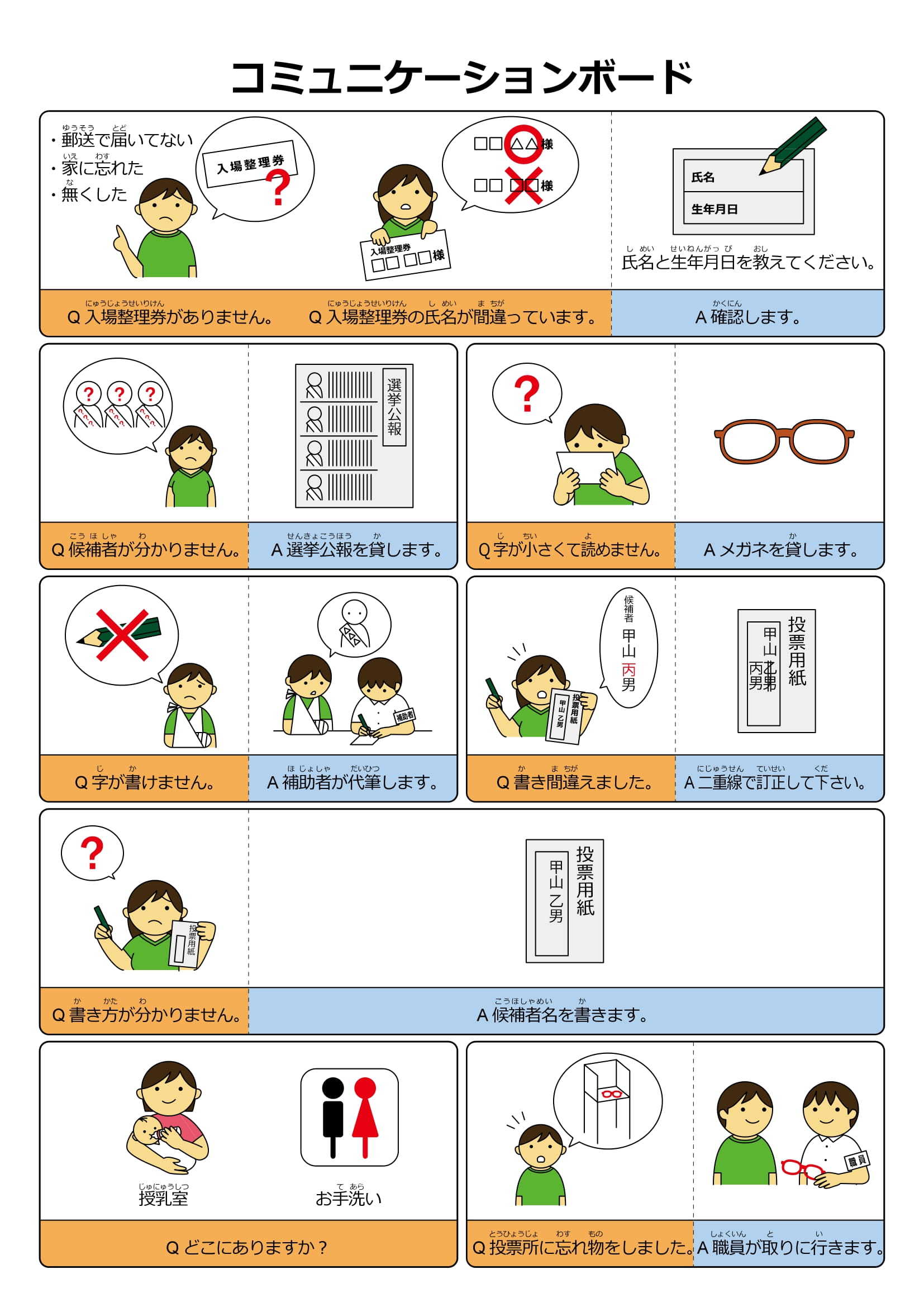 地方選挙用コミュボ